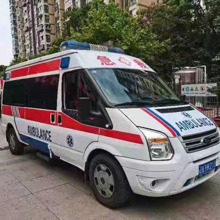 梧州长途救护车护送病人返乡